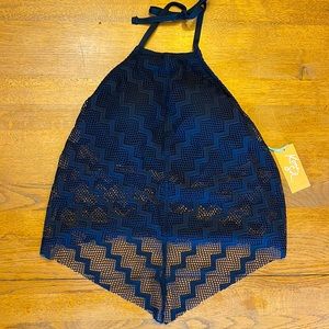 Kona Sol Black Swim Top